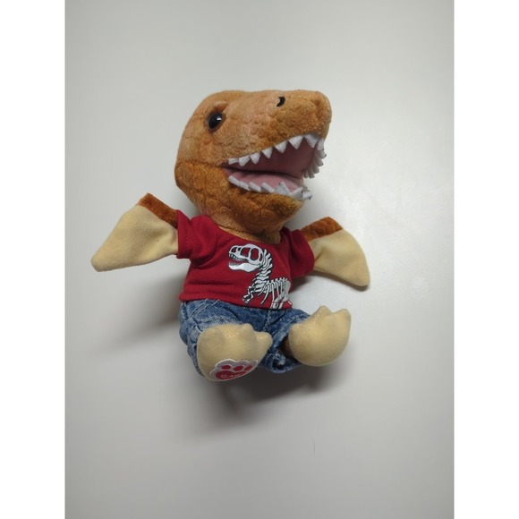 Build a Bear Buddies Pterodactyl Dinosaur Bird Plush With Clothes  7" Dino - Picture 1 of 7